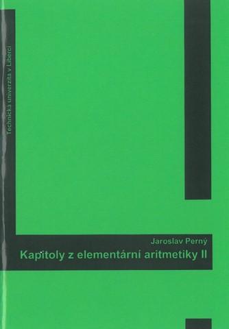 Kapitoly z elementární aritmetiky II.