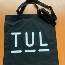 Plátěná taška s logem TUL černá